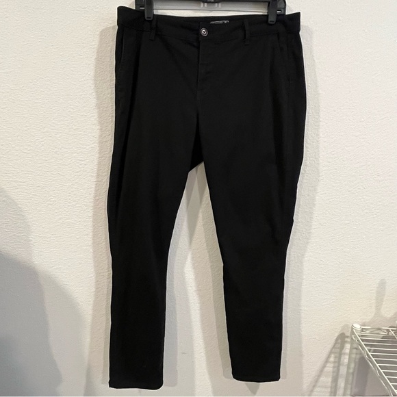 Abercrombie and Fitch black trouser pant size 32/14 - Picture 1 of 7